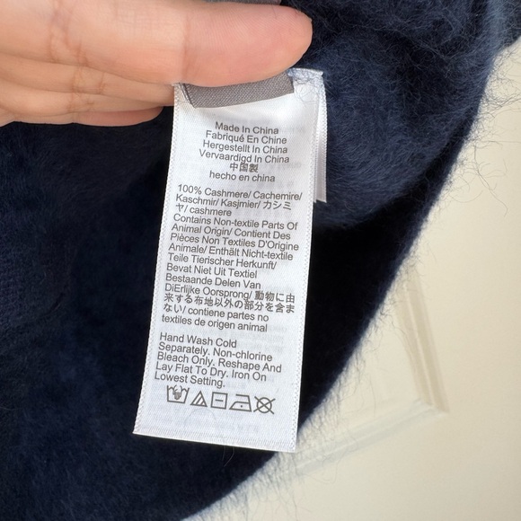 NWT J Crew Spring Street Cashmere Oversized Cardigan Sweater Size XXS - Picture 3 of 8